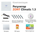 ZONT Climatic 1.3 Погодозависимый автоматический GSM / Wi-Fi регулятор (1 ГВС + 3 прямых/смесительных) с доставкой в Миасс